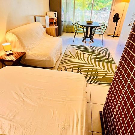 Studio Emeraude - Vue Mer - 6 Personnes Le Moule Kültér fotó